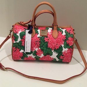 Dooney & Bourke flowered satchel